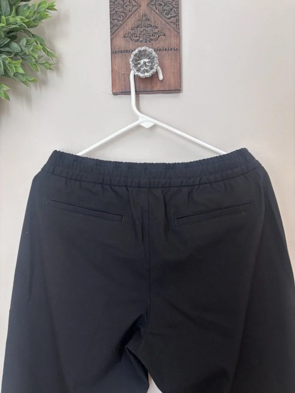 NWT Banana Republic Mens Tag Size 32/30 Mason Athletic Tapered Pants Black READ